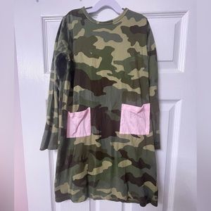 J Crew - crewcuts girls' camouflage dress - tunic